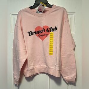 Wild fox women’s crew neck sweat shirt- nwt